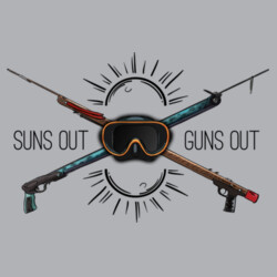 Suns Out Guns Out - Mens Staple Longsleeve Tee Design