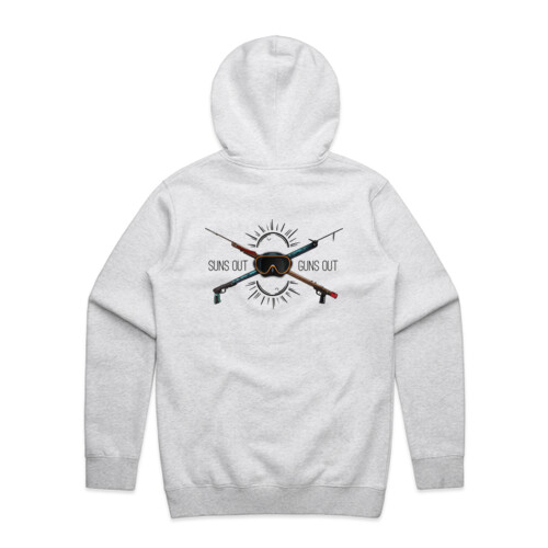 Suns Out Guns Out - Mens Stencil Hoodie Thumbnail