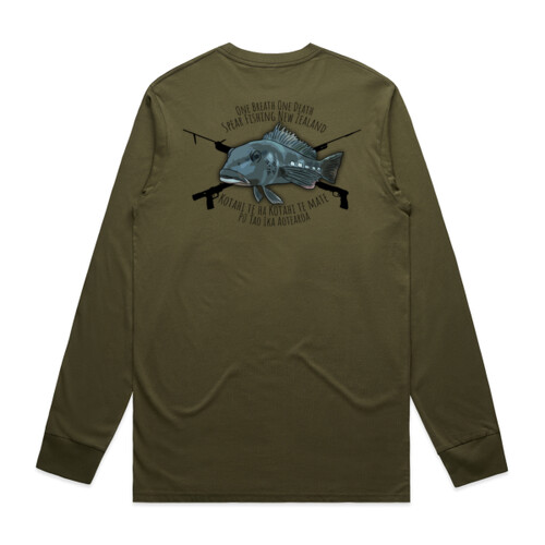 One Breath One Death - Mens Staple Longsleeve Tee Thumbnail